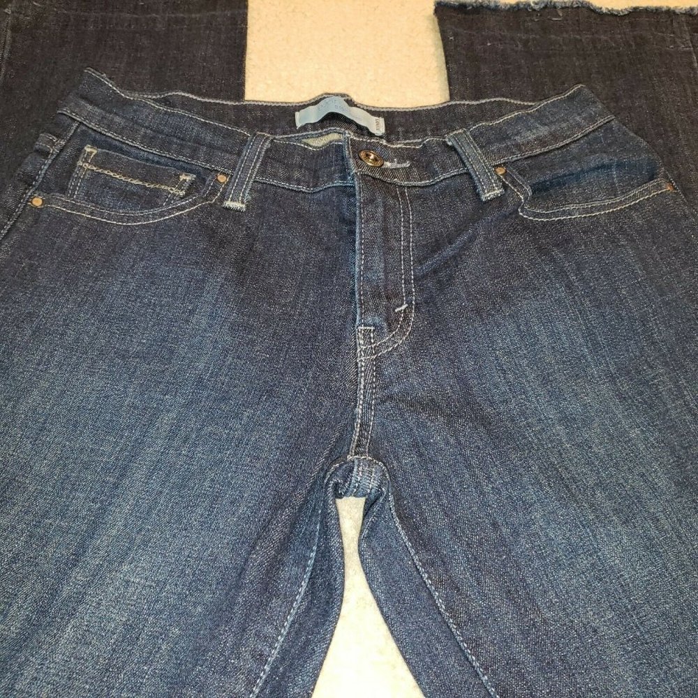 Levi's 515 Boot cut women's blue jeans size 4 dark
